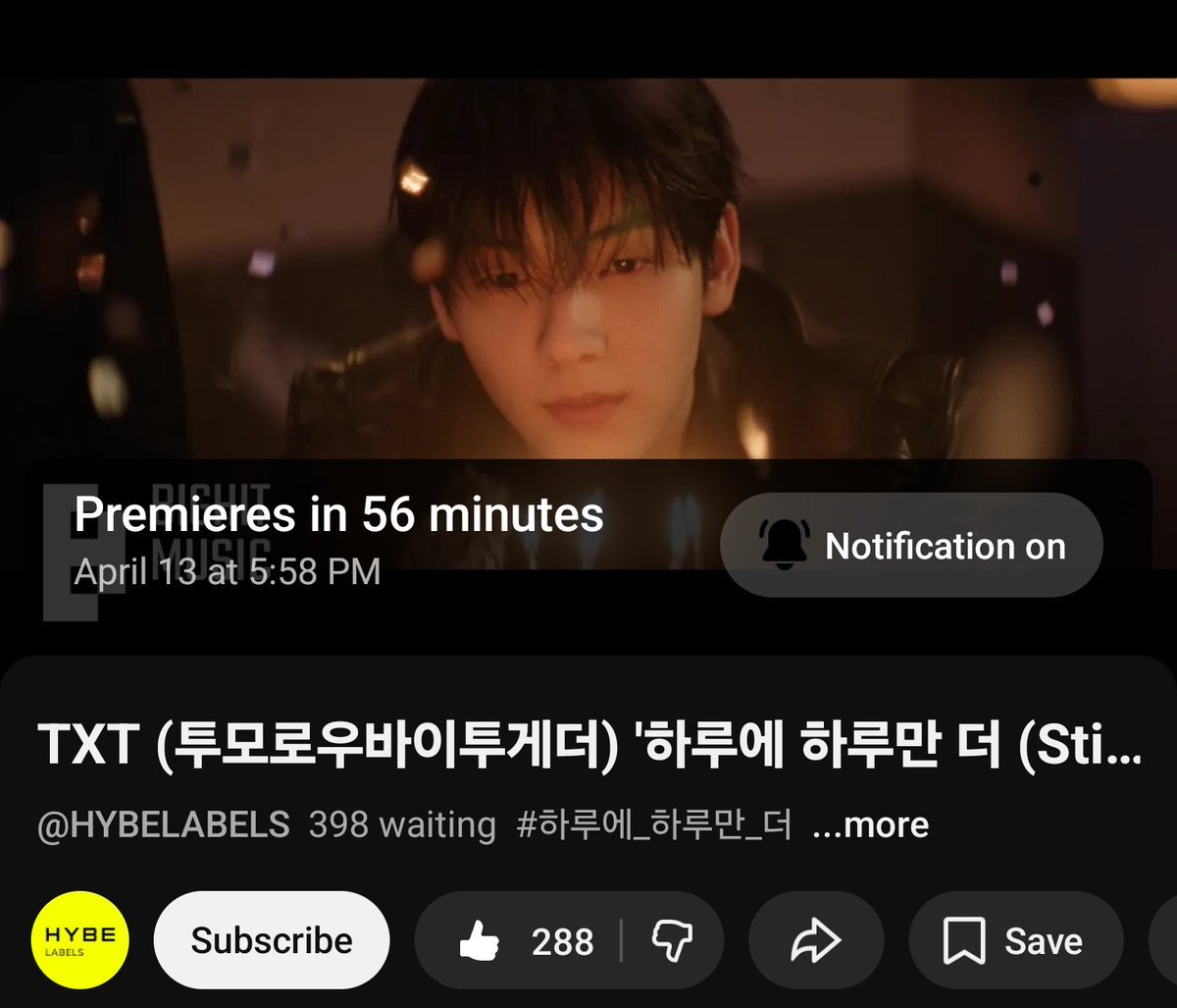 Join TXT's 'Stick With You Official MV’ premiere now! Spread the link everywhere!

LET'S REACH 100K views ✊
🔗 youtu.be/jOnLqqDRfY4

TXT STICK WITH YOU OUT NOW
#하루에_하루만_더 #Stick_With_You
#A_Moment_of_Stillness_in_the_Thorns