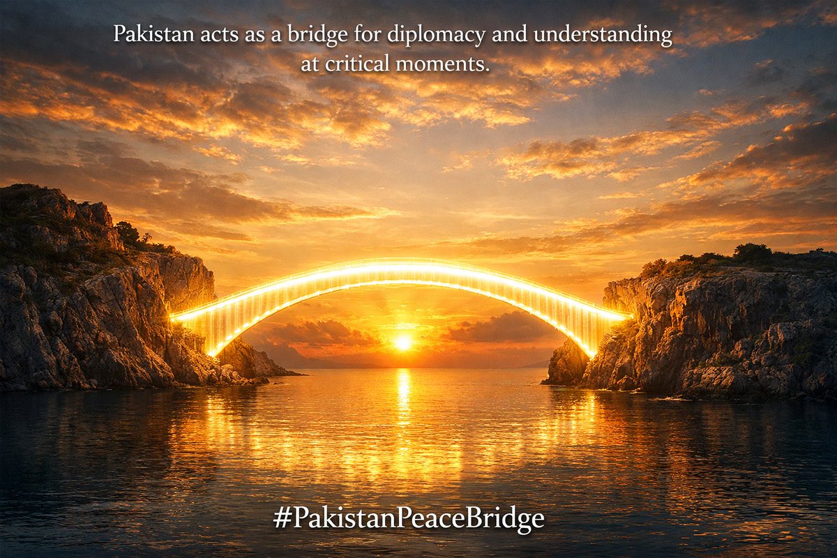 Pakistan’s efforts show the value of strategic diplomacy.
 #PakistanPeaceBridge