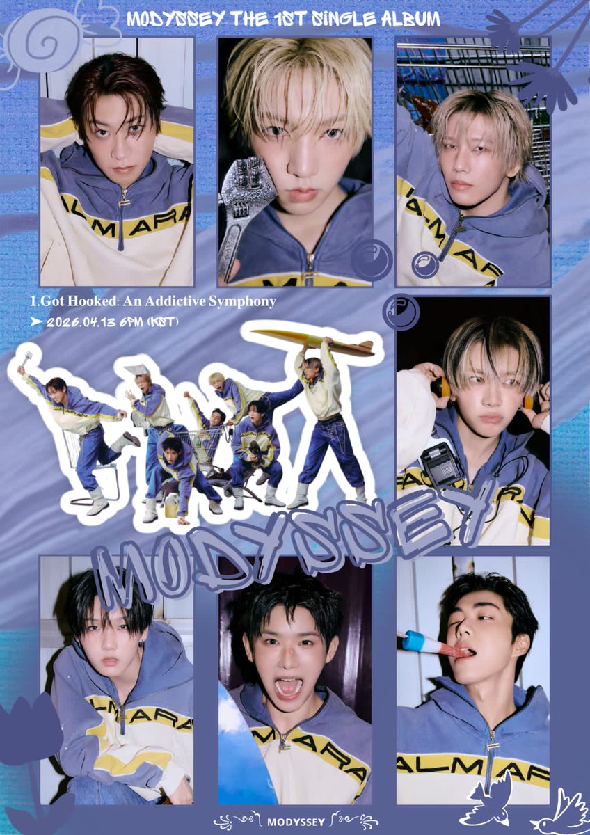 Selamat debut untuk Modyssey 💙 sukses ya
MODYSSEY DEBUTS WITH HOOK
#ModysseyJourneyBegins
#MODYSSEY #모디세이 #HOOK