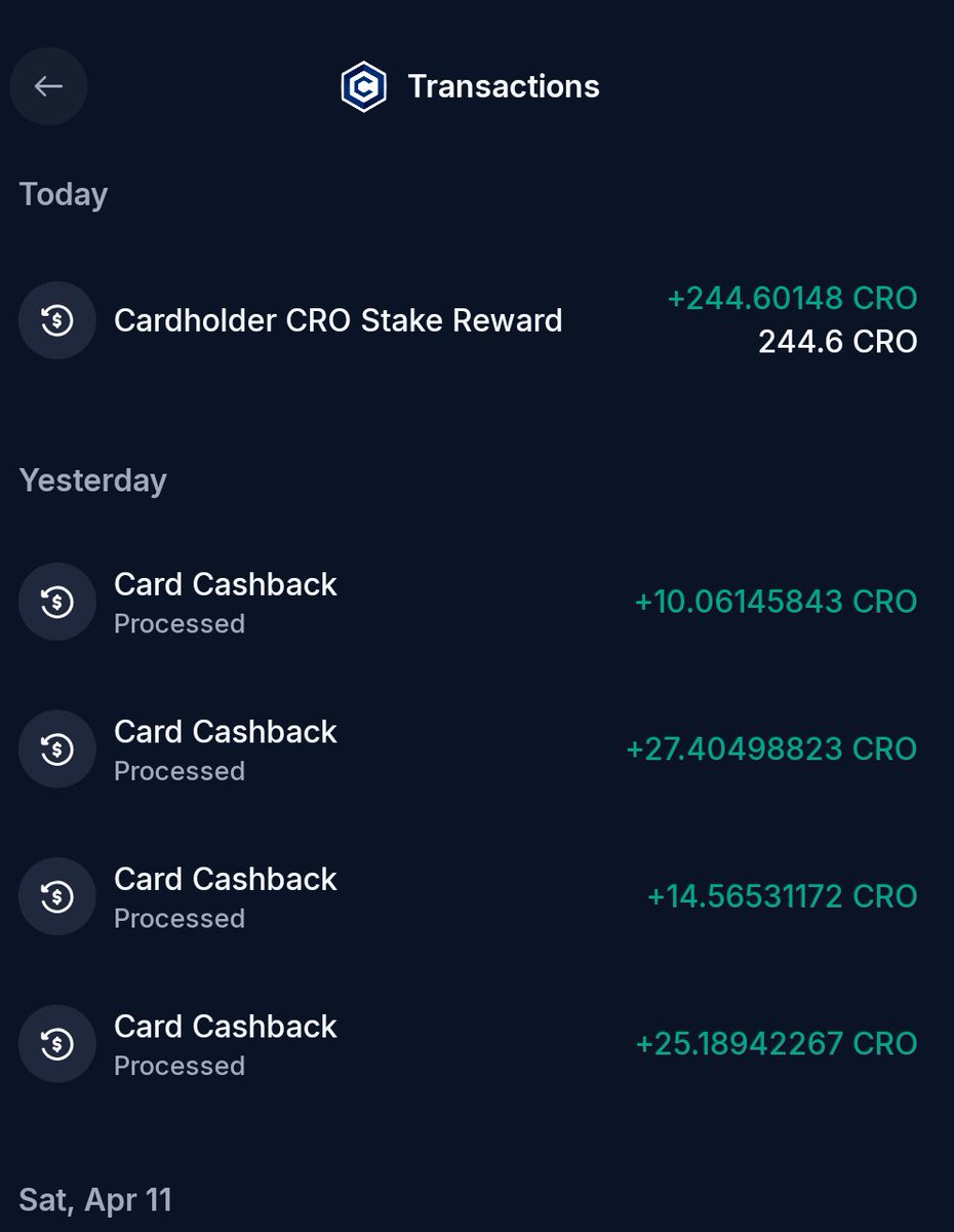 croshouf's tweet image. GM #CROfam 💙

Here we go for another Monday… 🫠
Back to work 😭
Coffee time... And time to accumulate more $CRO 😇

Every Monday = stake rewards from my @cryptocom card 🤩
A nice way to feel better and get some motivation for the week 😅

Have a nice week 💪
#CRO