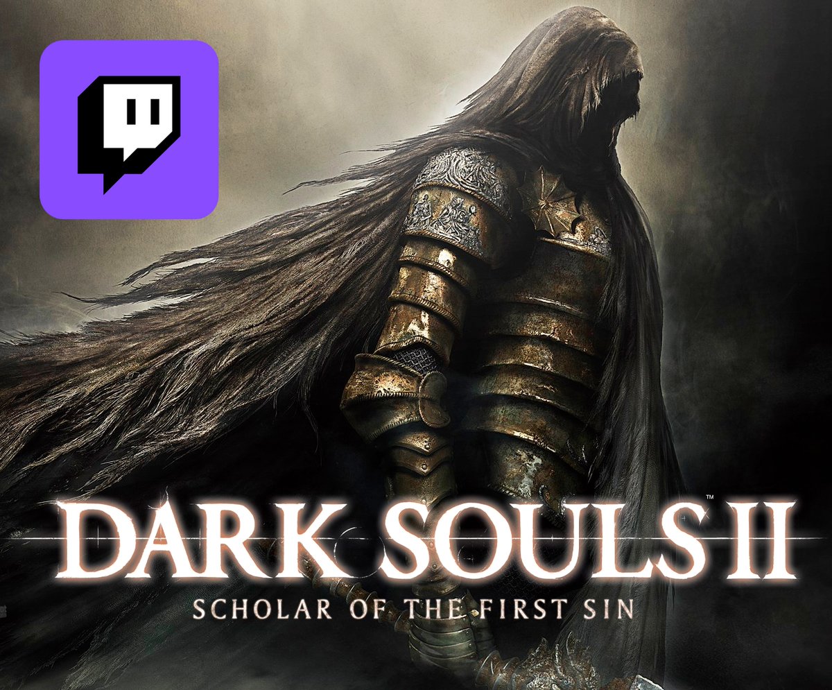 DARK SOULS II en stream tout de suite ! 
On s'approche de la dernière grande âme !
twitch.tv/aventus6