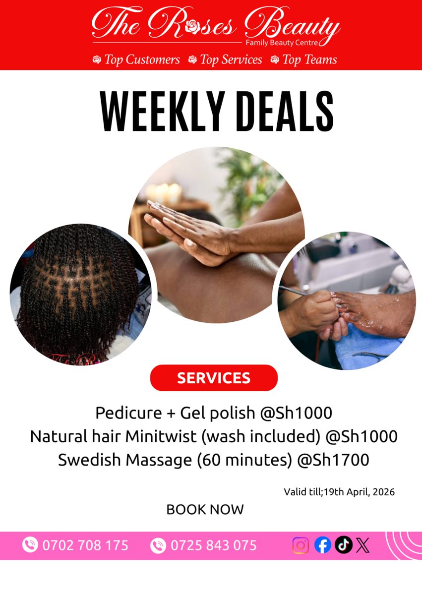 Thetoprose's tweet photo. Happy New Week!!
Great deals are here with us again 🤗

#MondayBlogs #MondaysMotivation #Mondaybibes https://t.co/obOhd1TD8d