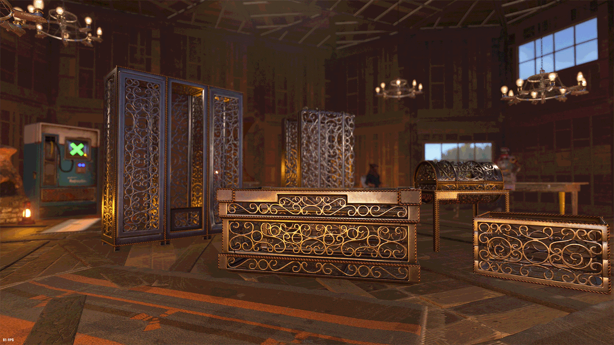 domch1_'s tweet photo. Hi! The continuation of the Wrought Iron collection — a Large Box!
Dear @playrust, just take a look at this beauty :0) It could be yours!
Vote “yes” using the link below — thank you so much for your support <3
https://t.co/bdkW2aRNfj
@gerrmanman @Helkus @HedgesnVideos #rustskins https://t.co/Fiz2lY1NAg