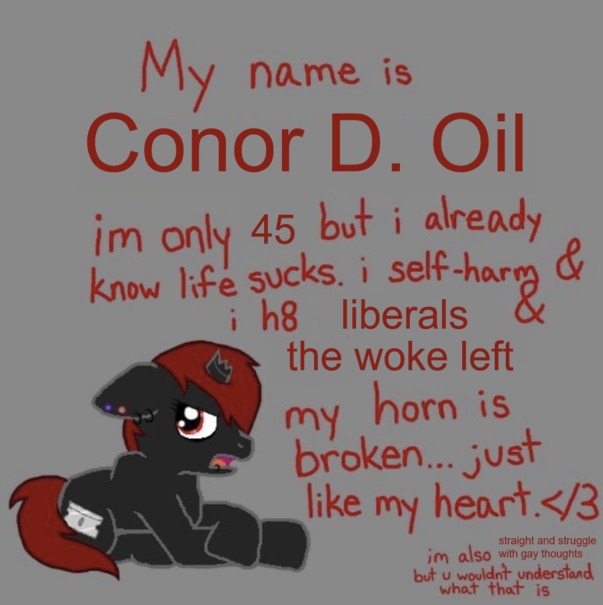 Conor D. Oil tweet media