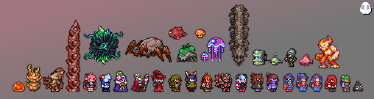My Terraria Commissions are open, feel free to check around!

ko-fi.com/anomalysix

#pixelart #commisionsopen #commission