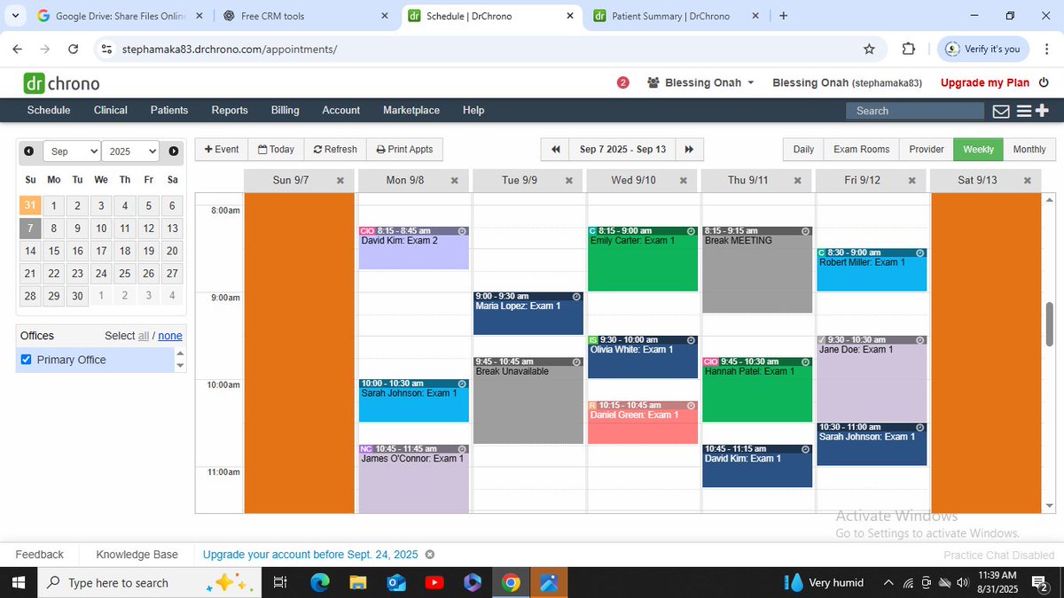Blessing__Onah's tweet image. The real tasks behind Medical VA work is more than emails and scheduling.
There’s records, insurance checks, patient follow-ups, and documentation.
It feels good seeing how detailed and important this role really is, and understanding the value I can bring remotely.
#MedicalVA