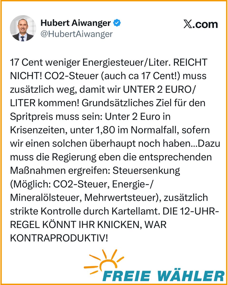 #Klartext #Aiwanger #FREIEWÄHLER