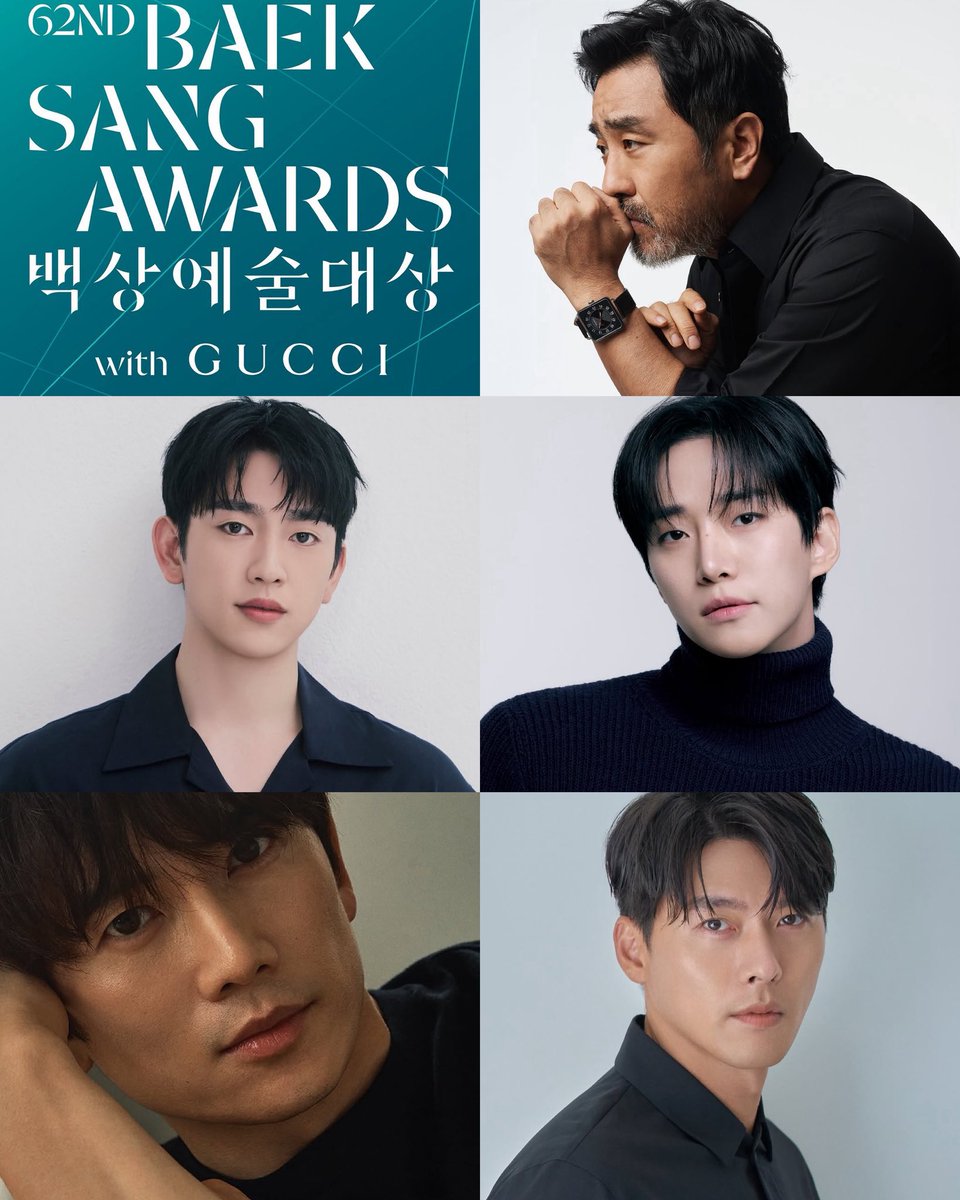 kdramahotgists's tweet image. 62nd Baeksang Arts Awards Best Actor Category:
Ryu Seung Ryong (“The Dream Life of Mr. Kim”)
Park Jinyoung (“Our Unwritten Seoul”)
Lee Junho (“Typhoon Family”)
Ji Sung (“The Judge Returns”)
Hyun Bin (“Made in Korea”)

Who do you think was snubbed in this category
