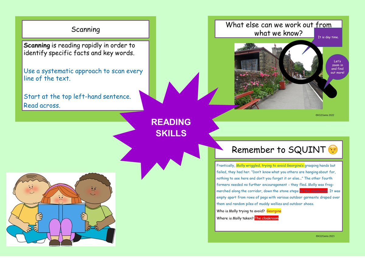 GemsKs2's tweet image. KS2 READING
Reading Guides  for WCR &amp;amp; GGR
Reading skills: PowerPoints &amp;amp; activities develop key skills
Reading challenges for all readers
FREE samples
ks2gems.com/?page_id=216
Join us £22pa
ks2gems.com/?page_id=645
#primaryenglish #Y4 #Y5 #ECT25 #y3 #Primary #primaryteacher #Y6