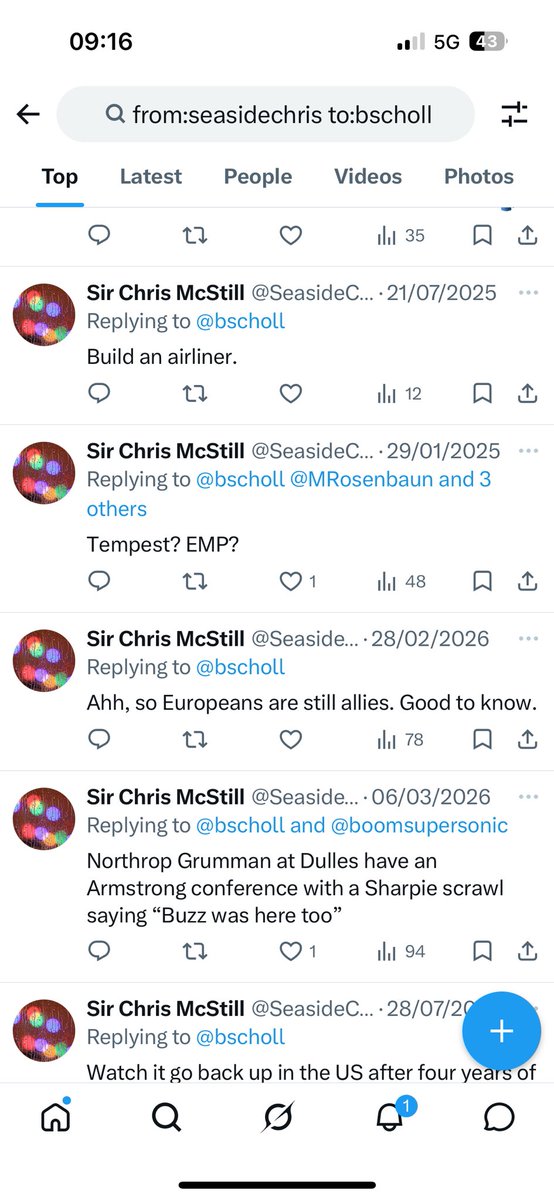 Sir Chris McStill tweet media