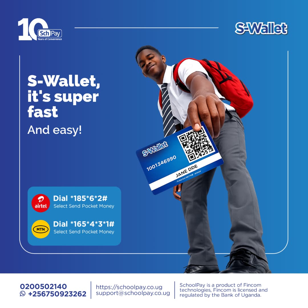 schoolpay_ug's tweet image. Fast, simple and reliable school payments with S-Wallet.

#schoolpay #swallet #Fintech #DigitalPayments #Uganda