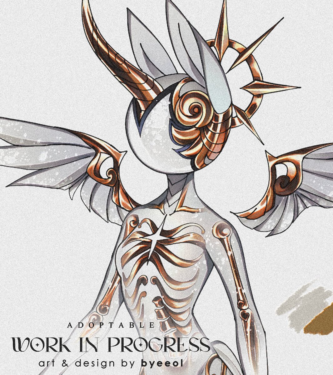 S_byeeol's tweet image. why is rendering gold so relaxing-

#wipart #workinprogress #artshare #characterart #originalcharacter #adoptable