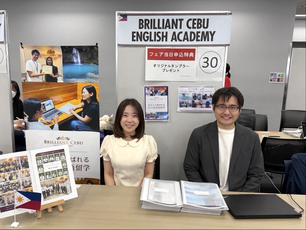 brilliantcebu's tweet photo. 当校も東京の留学フェア（Wish international様／ラストリゾート様）に参加しました✨
来場者数を心配していましたが、予想以上の盛況ぶりでした👏
世界を見たい、成長したい、今こそ挑戦したい。
そんな前向きな想いを持つ方々の多さに、私たちも励まされました◎
皆さまのご入学をお待ちしております https://t.co/gir6OvFtHT