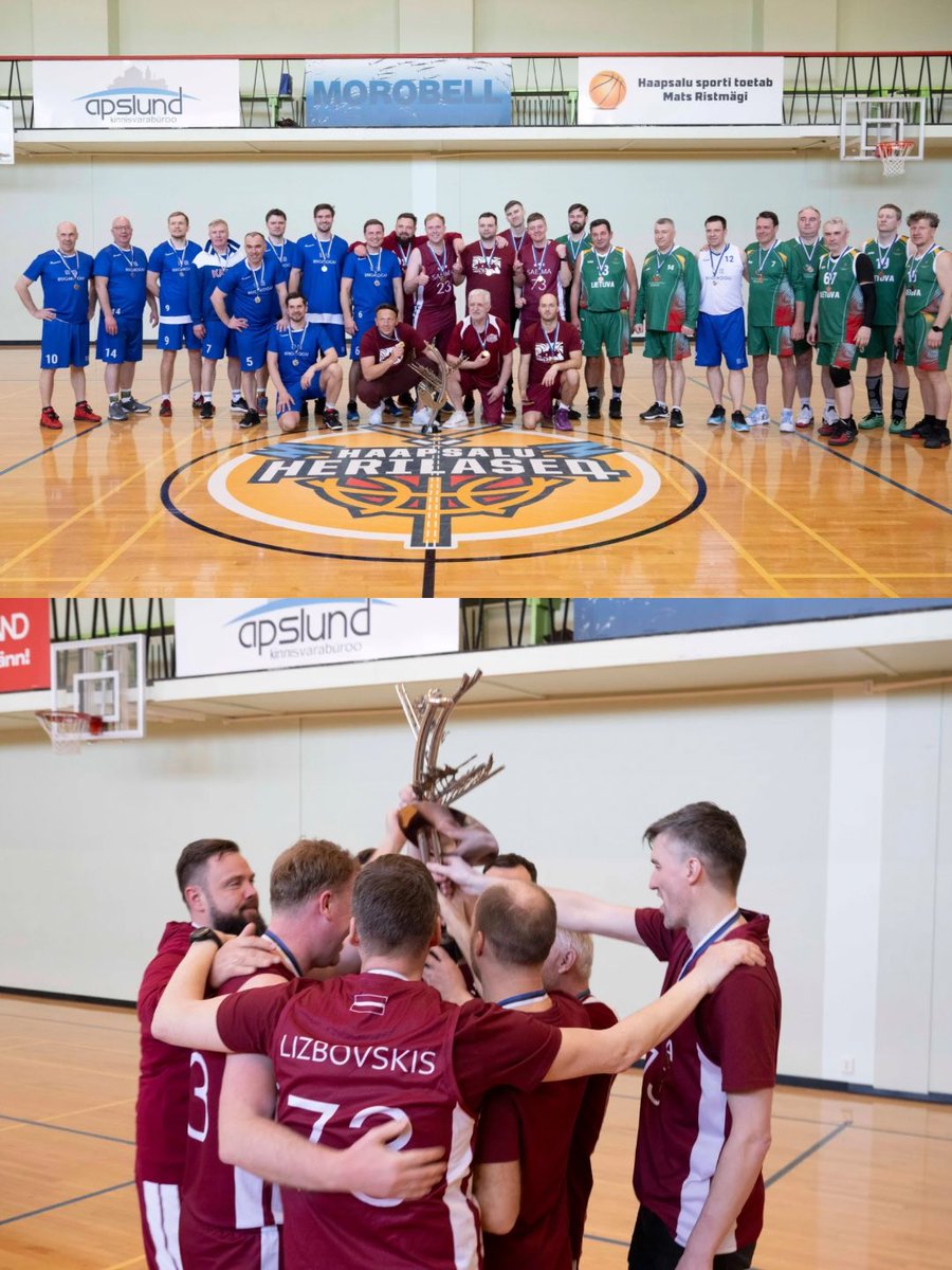 AssemblyBaltic's tweet photo. 🏀On 10-11 April 2026, parliamentarians from the Baltic States gathered in Haapsalu, Estonia, for the 19th Basketball Tournament of the Baltic Assembly. 

Read more here: https://t.co/XpXcJFCOio 

Photos: Erik Peinar, Riigikogu https://t.co/gaGCLXkpDi