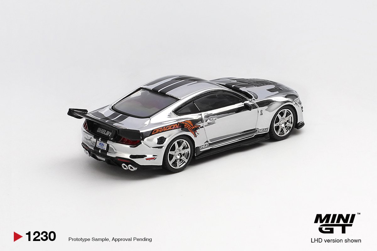 sunrichjapan's tweet image. 🩶MGT01230-L/BL
1/64 シェルビー GT500   ドラゴンスネーク コンセプト クロムシルバー(左ハンドル)
#minigt #minigtjapan #ミニカー
