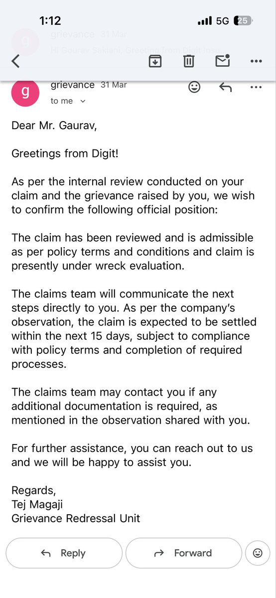 gauravdun85's tweet photo. @heydigit  its been 2 months yet to recive claim car was marked as total lose . how long i have to wait tired of follow up . car no UK07FX0735 policy no
D225128002. sick and tired please help. https://t.co/RP3AAPPORa