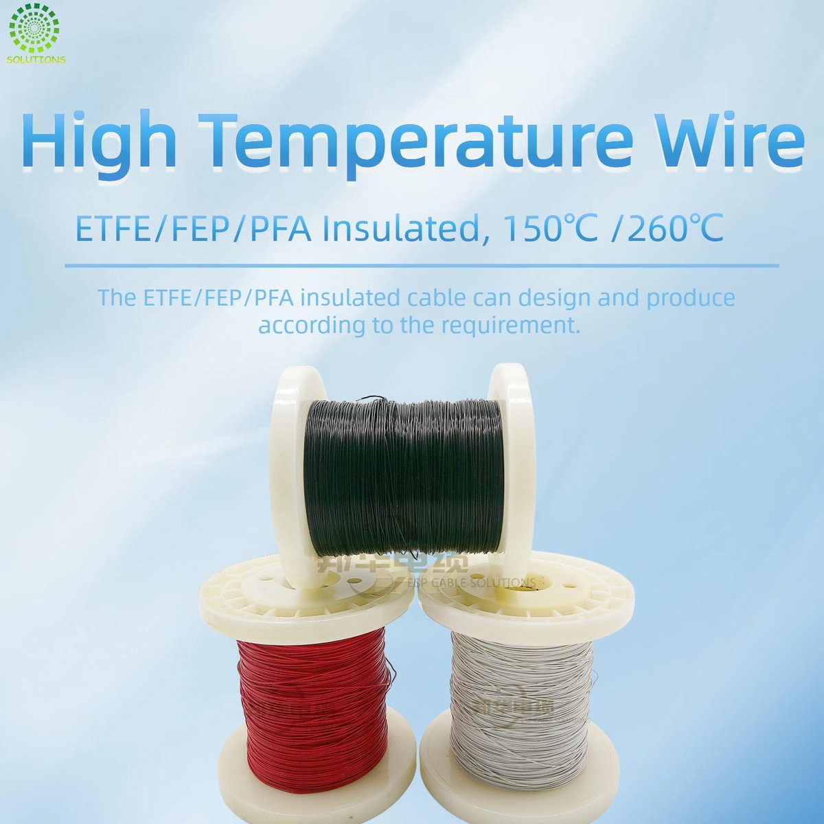 downholecable's tweet photo. ETFE/FEP/PFA Insulated High Temperature Wires, 150℃/260℃
Inquiry with me
Email : sales03@espcablesolutions.com
Whatsapp: +86 17336989486
#oilandgas #downholeservice #oilfieldtools #downholetool #wellcompletion #petroleum #offshore #hightemperaturewire https://t.co/NzYhtBWIT1