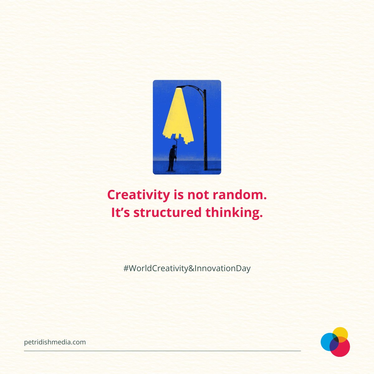 Creativity is often misunderstood as spontaneity.

But the ideas that work are the ones that scale, resonate, and endure are rarely random.

They come from clarity. From structure.
From understanding what matters, and shaping it differently.

#WorldCreativityAndInnovationDay