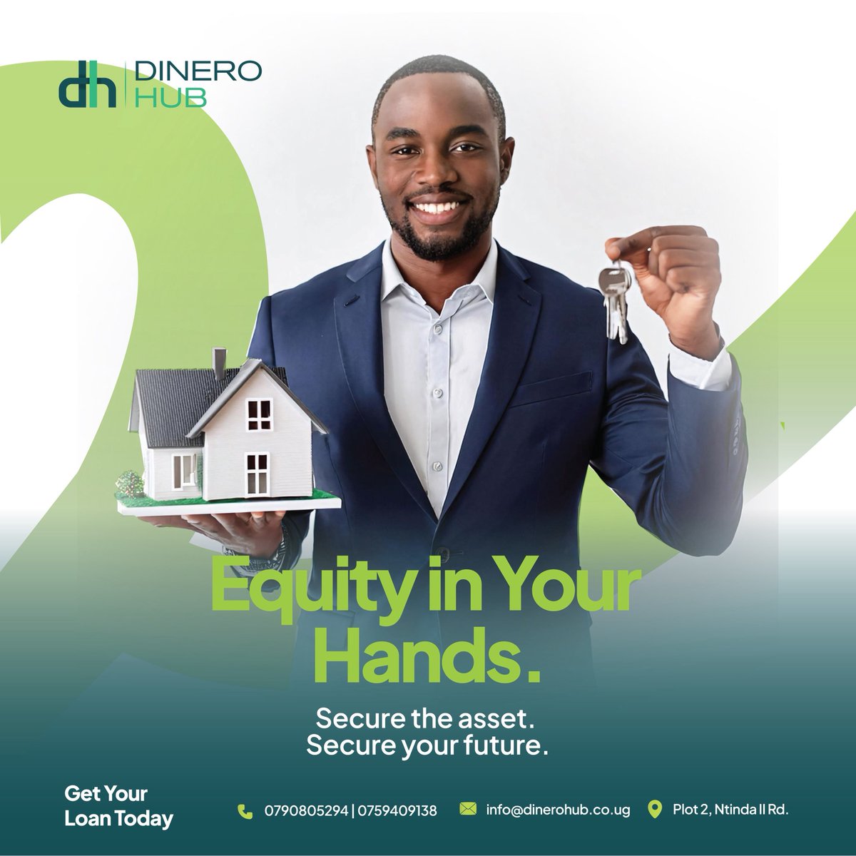 DineroHub's tweet photo. Owning an asset is the first step toward true financial stability. 

Whether you are paying a deposit for land or topping up for a reliable vehicle, we provide the liquidity to turn "one day" into "today." 
Build your net worth starting today. 

Call 0790805294 to get started. https://t.co/z0ZSiXz1lK