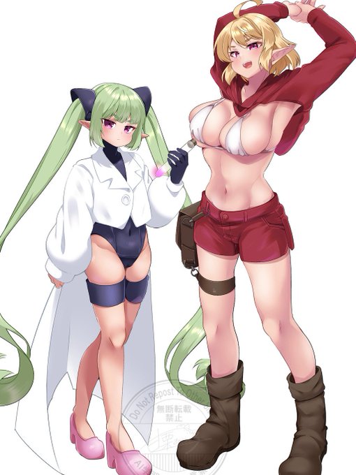 ふたなり娘⚠️こんなうちの子等もお股パッカーンでびゅるびゅるします✨

久しぶりですが、FANBOXにて全体公開記事を書きました!
限定記事ではこんなイラストをあげてますと言う例で特別に限定記事イラストを公開!
リプにリンク貼ったのでもし良ければ覗きに来てやってください☺️ 