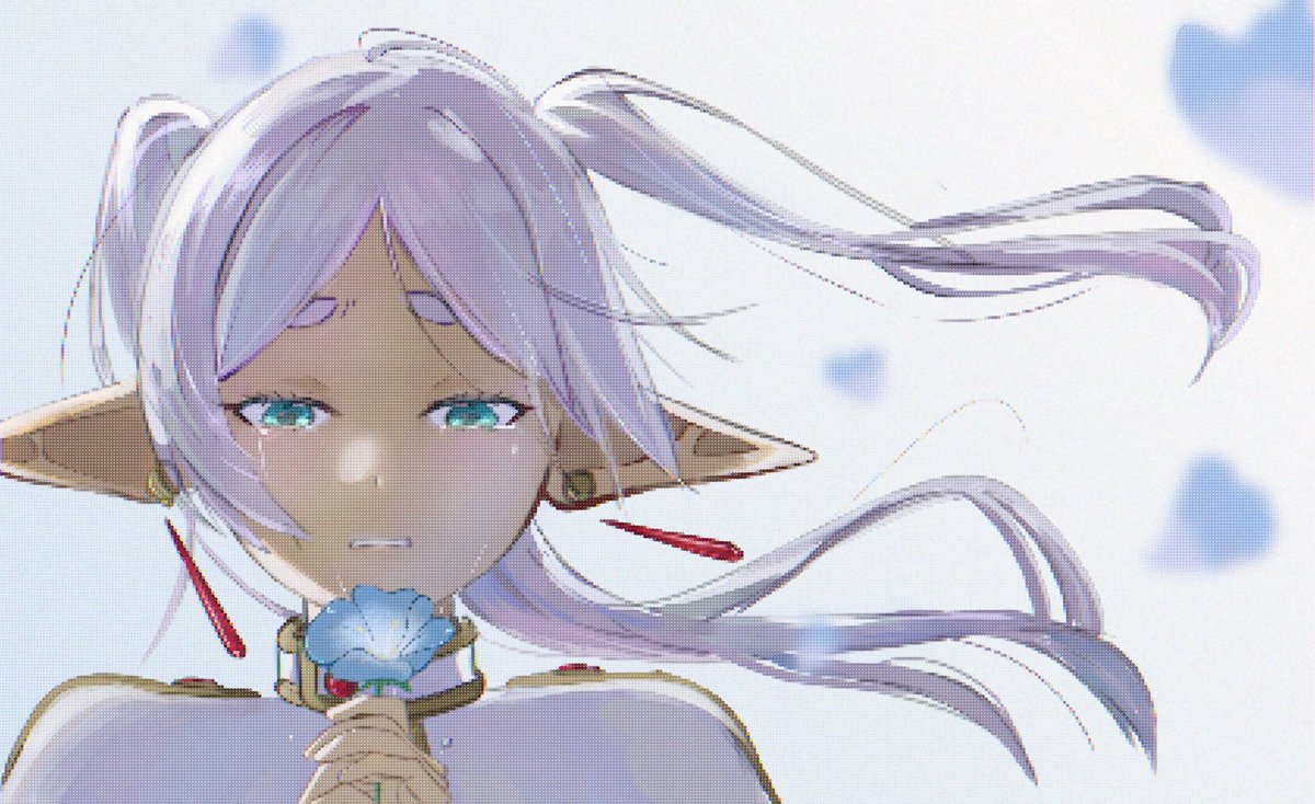 Kina_562561's tweet image. アイビス良い感じのフィルター見つけた！私は特にアニメ調背景好き

1枚目、アニメ調背景　2枚目、アンシャープマスク
3枚目、ドット(正方形)　4枚目、すりガラス