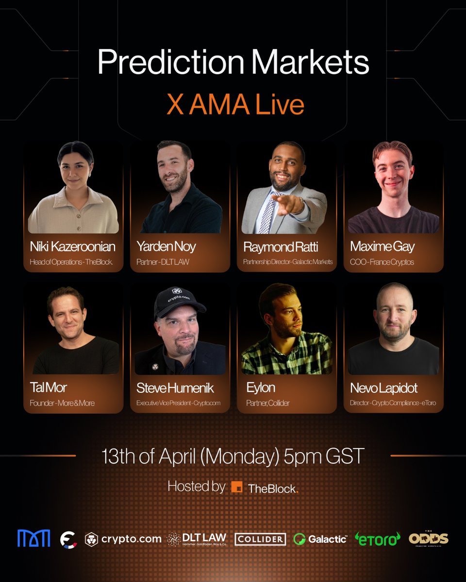 The Odds: Prediction Markets Live! tweet media