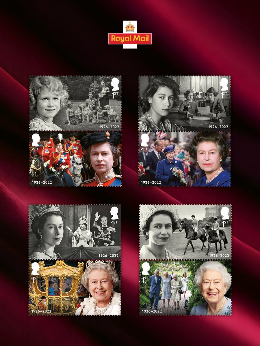 We've announced today special stamps commemorating the life and work of the late Queen Elizabeth II with these stunning Stamps &amp; Collectibles. 
 
Pre-order yours here: shop.royalmail.com/special-stamp-…