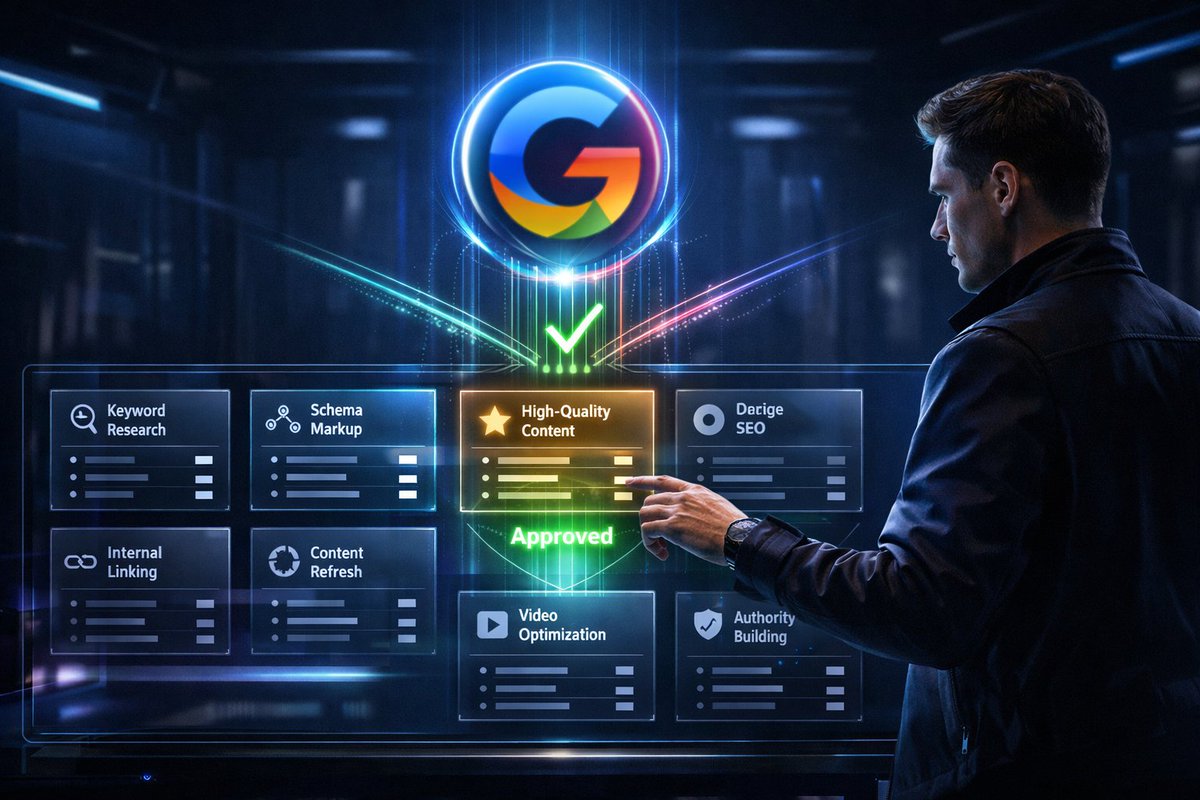 BlueOceanSearch's tweet photo. Gemini SEO isn’t optional anymore 🤖 Brands winning AI answers structure content for extraction, not rankings What’s your GEO strategy in 2026 💡 Share your thoughts
🔗 https://t.co/K7d0mMzMwL 
#AISEO https://t.co/rl8dosjbFy