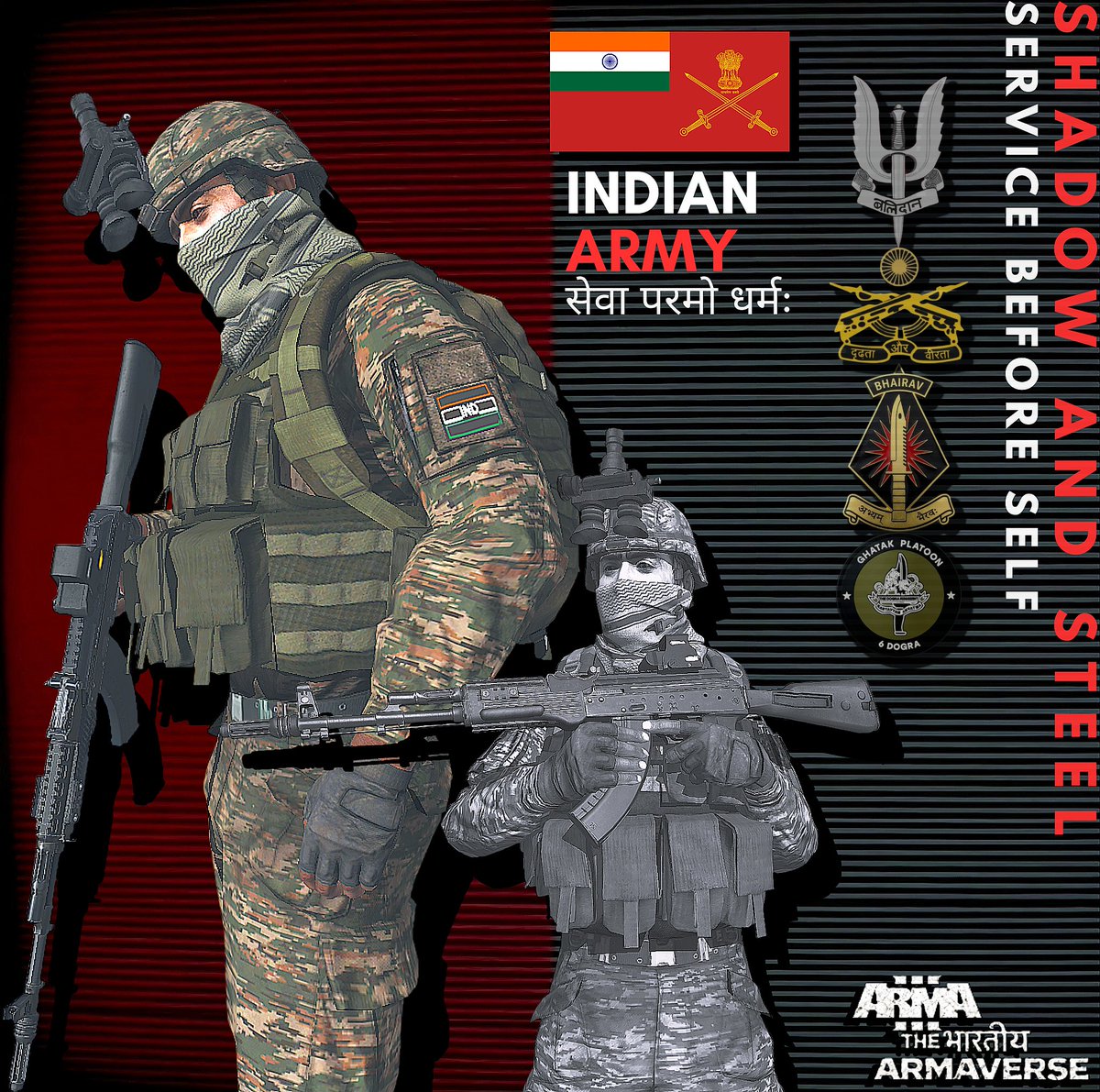 🇮🇳 Armed Assualt Verse (⚔️🪖) tweet media