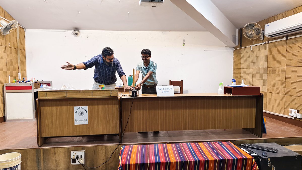 dscdigha's tweet image. Adventures in science are being experienced at Digha Science Center &amp;amp; national Science Camp, a unit of @ncsmgoi @MinOfCultureGoI 
Visit and test!

#adventures #scienceexperiments #visittotest