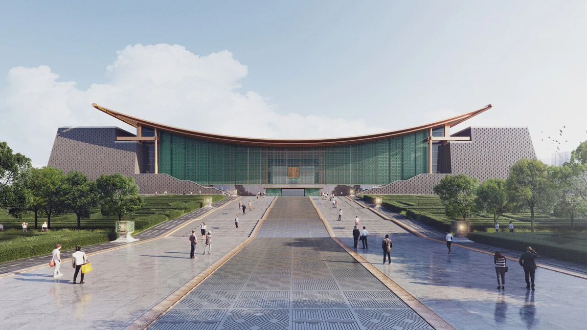 XianyangT's tweet photo. Big things are rising in #Xianyang Hi-Tech Zone… 🏗️
A brand-new museum is on the way—and it’s not just bigger, it’s smarter, more interactive, and future-ready.
#YoungHitech #CharmingShaanxi #China #travel #TravelChina #VisitChina #Infrastructure #LibraryGoals #MuseumLife https://t.co/AcVZ0DyEkj