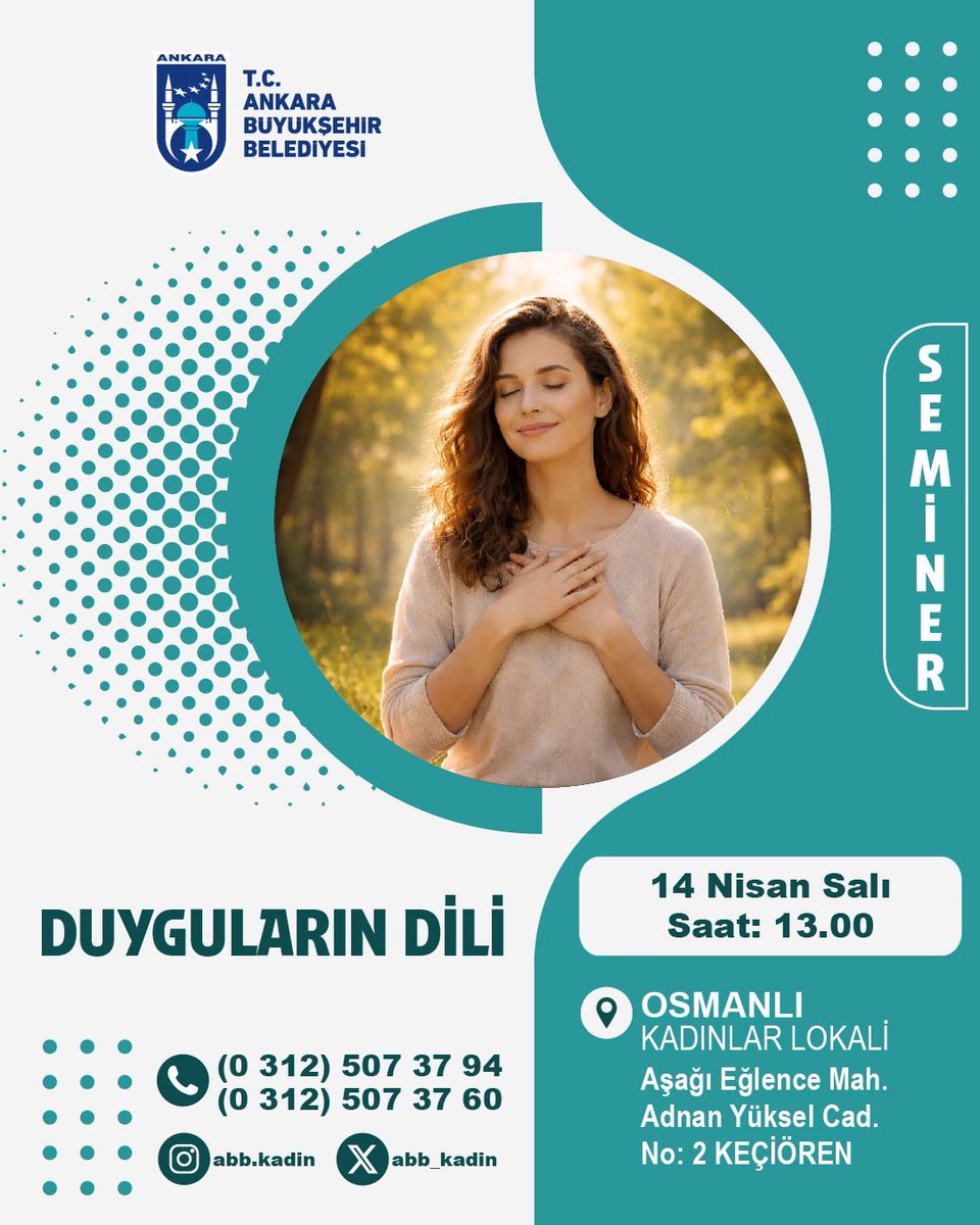Ankara Büyükşehir Belediyesi Kadın Danışma Merkezi tweet media