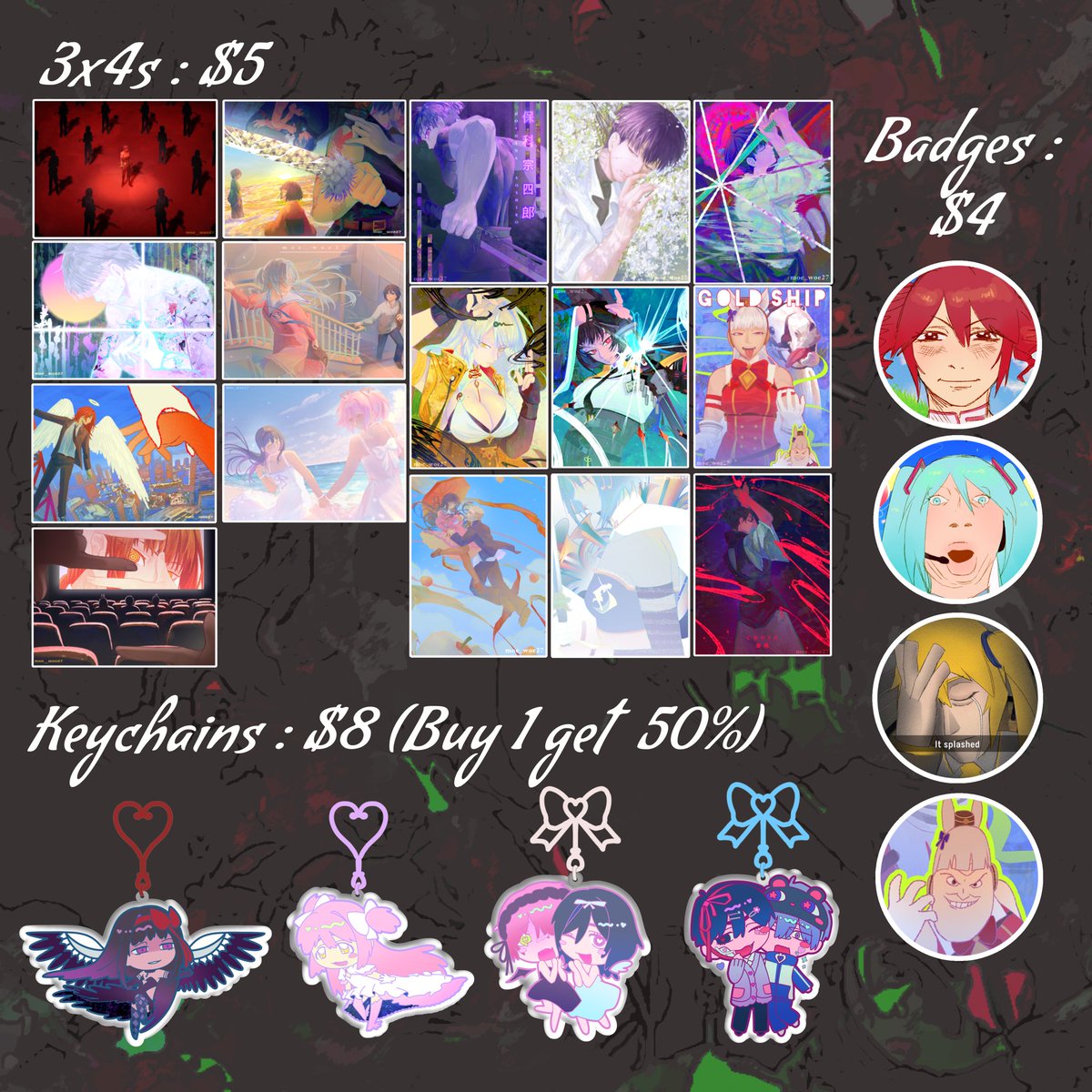 moe_woe27's tweet photo. Hiiii, I’ll be tabling for the first time at DAICON on April 26th! Come say hi if you’re at Davis around then! 💖
@DavisAnimeCon @AnimeClubDavis https://t.co/cq425oIXdU