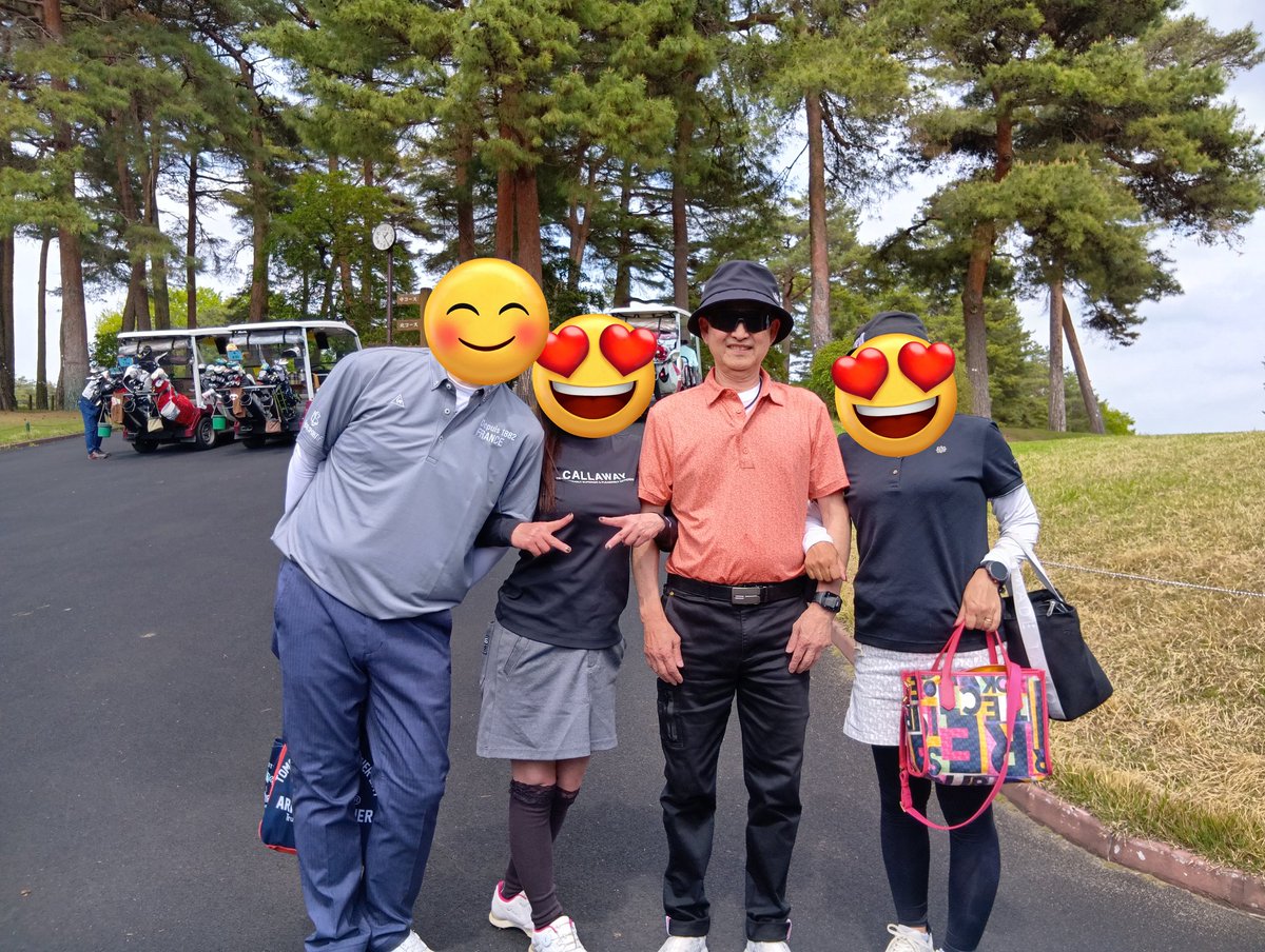 5396tommy's tweet photo. 巨乳美女２人とのツイゴル第二弾！
天気最高！バイキング最高！スコアは🤣🤣🤣！

楽しい１日ありがとうございました！

#諸事情で暫くゴルフ休みXも… https://t.co/oEupQ9vMKa