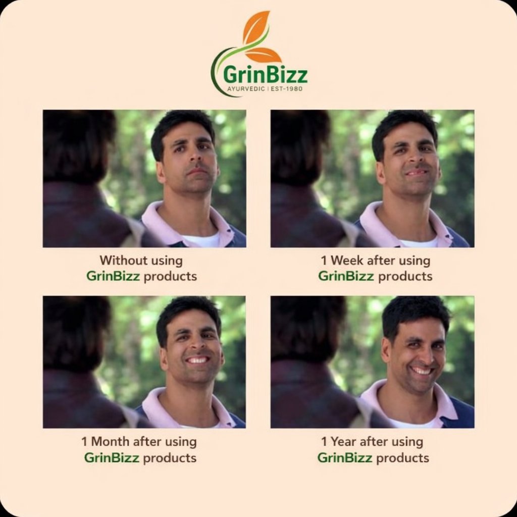 grinbizz's tweet image. From “just okay” to unstoppable confidence 😎
Consistency + the right Ayurvedic support = real transformation 💪
Start your journey with GrinBizz products today 🌿
Don’t wait for results… create them.#GrinBizz #AyurvedicLifestyle #NaturalSupplements #Shilajit #HerbalPower