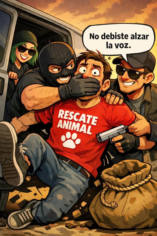 Ser defensor de los animales, en según que lugres, cuesta la vida!!!!!