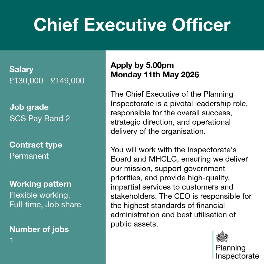 Planning Inspectorate tweet media