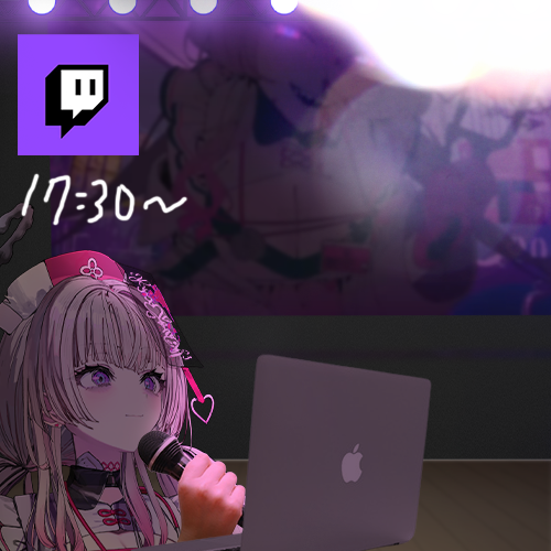 【開台通知📢】
那應該是我要來開台了喔
17:30~     
twitch.tv/u00vtuber