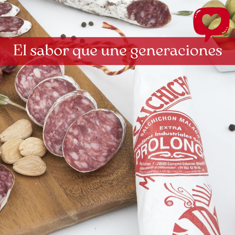 Prolongo1820's tweet image. ❤️ Sabor que une generaciones.
🥖👵👶 En cada loncha, una historia. En cada bocado, un recuerdo.
Un sabor que ha estado en la mesa de abuelos, padres y ahora de tus hijos.

#Prolongo #SalchichónMálaga #Desde1820 #SaborConHistoria #TradiciónFamiliar #AuténticoSaborMalagueño