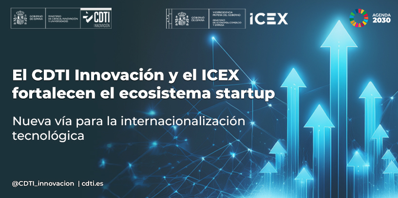 CDTI_innovacion's tweet image. 🤔¿Eres una #startup o spin-off #DeepTech y estás pensando en presentar tu proyecto a la convocatoria del @CDTI_innovacion #NEOTEC2026?

Recuerda que:
🔹haber participado en #Desafía @ICEX_ puede aportar valor a tu candidatura #NEOTEC2026 y, al mismo tiempo,
🔹las empresas