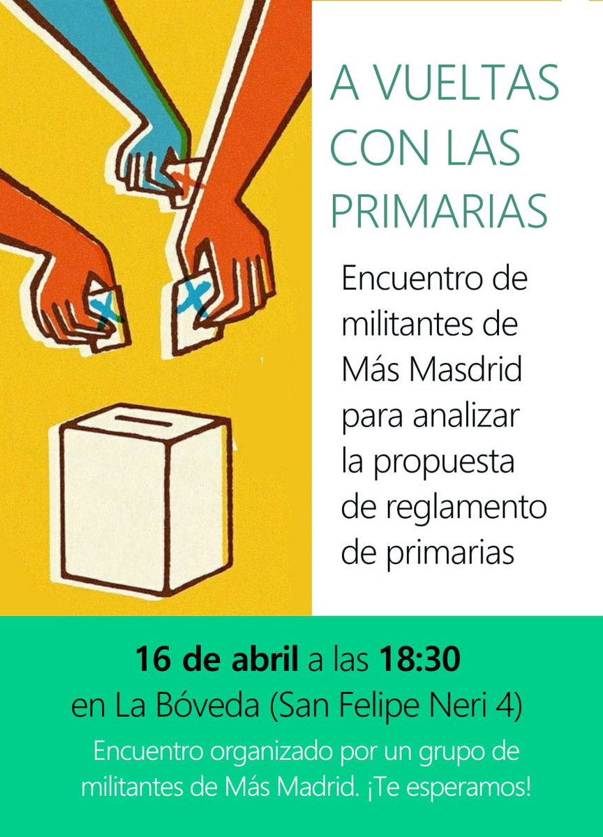 Más Madrid Abierto tweet media