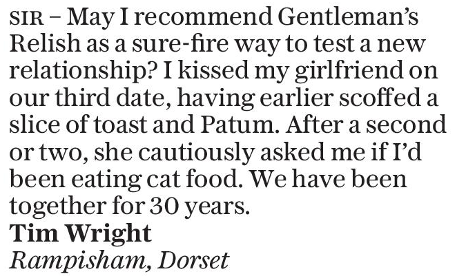 Telegraph Letters tweet media