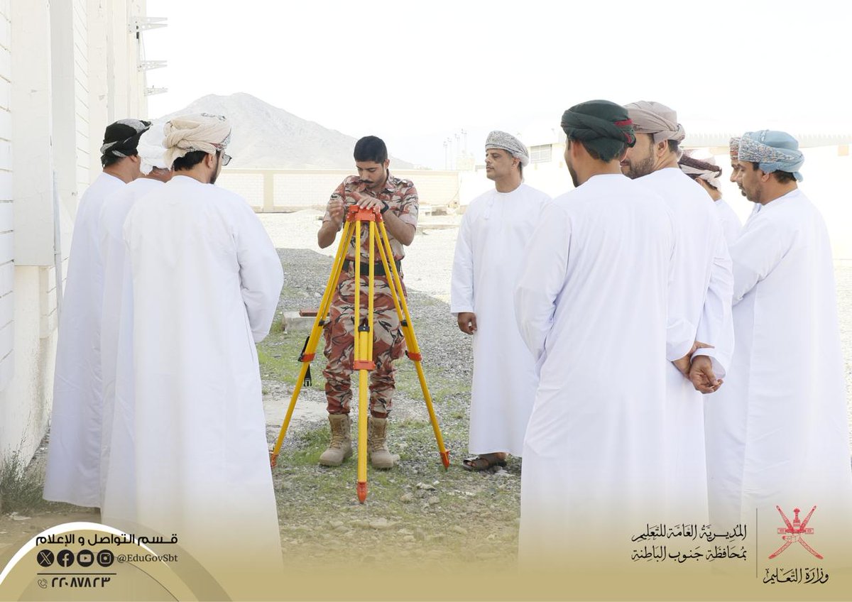 بالتعاون مع الهيئة الوطنية للمساحة والمعلومات الجيومكانية. نفذالفريق الفني المركزي( لجنة التقنيات الجغرافية الحديثة) بديون عام الوزارة ورشة تدريبية 
 حول أدوات وأجهزة  القياس اليدوية والمساحية بمعمل التقنيات الجغرافية الحديثة بمركز التدريب بالحزم.
الورشة استهدفت الفريق الفني
