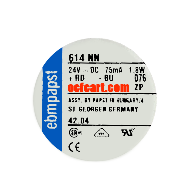 OCFcart's tweet image. High airflow (42m³/h) &amp;amp; ball bearing design.
Ideal for servers, control panels &amp;amp; industrial cabinets.
Low noise (35dB), wide temp range (-20~75°C).
Genuine stock, fast shipping. DM for price!
#ebmpapst #614NN #IndustrialFan #CoolingSolution #DCFan