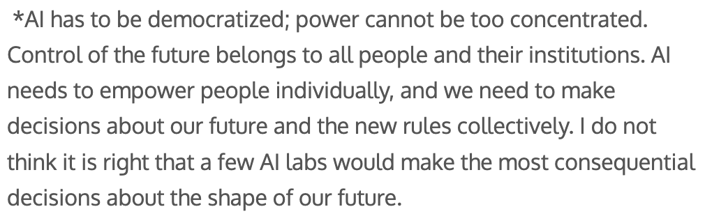 sentient_found's tweet photo. From day one, this has been our core belief: AI built in the open with Sentient Labs (@SentientAGI)

Transparently. By a global collective. For individuals and labs alike. 

Not locked away where a few hoard control in secret. https://t.co/a5WlX45a9E