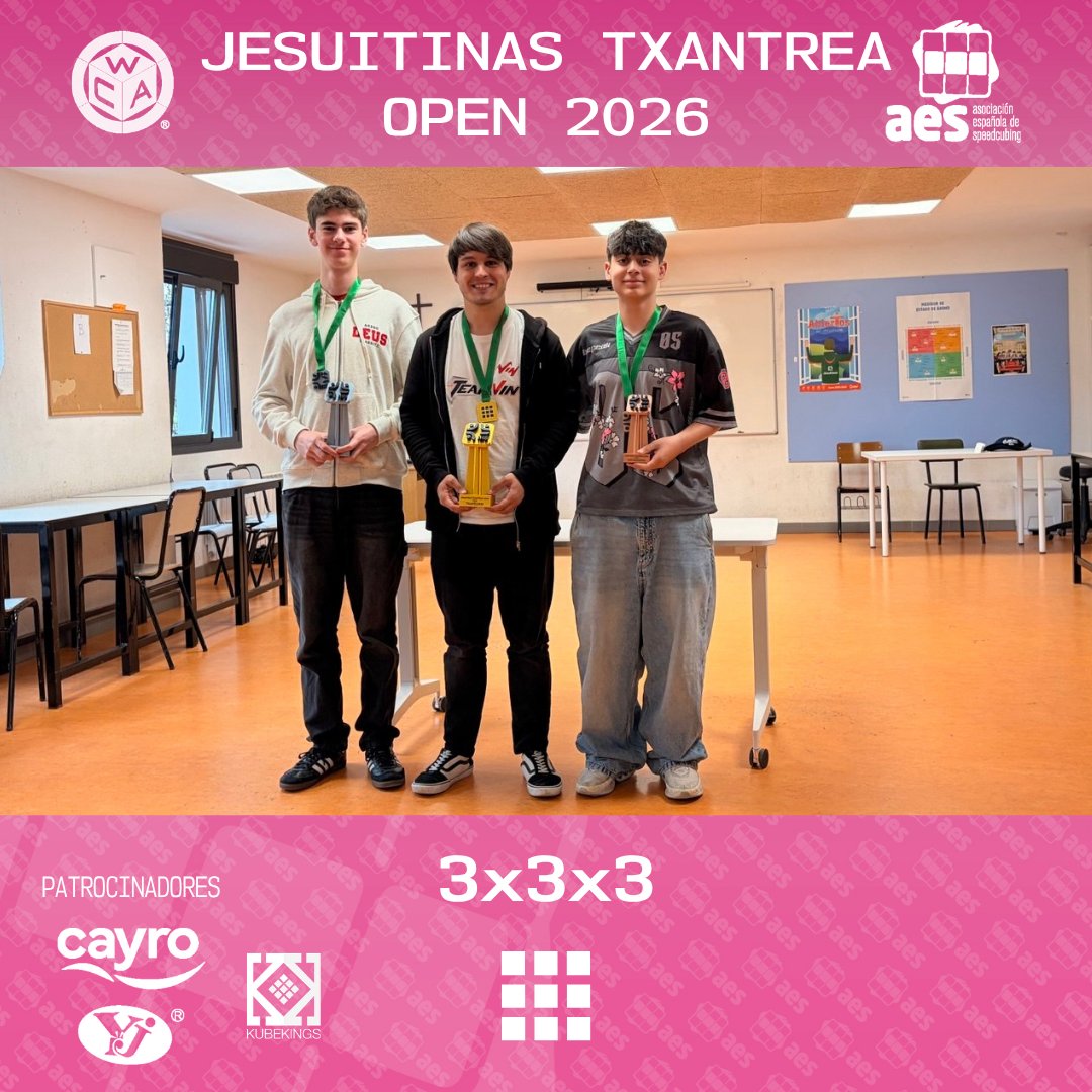 Asociación Española de Speedcubing tweet media