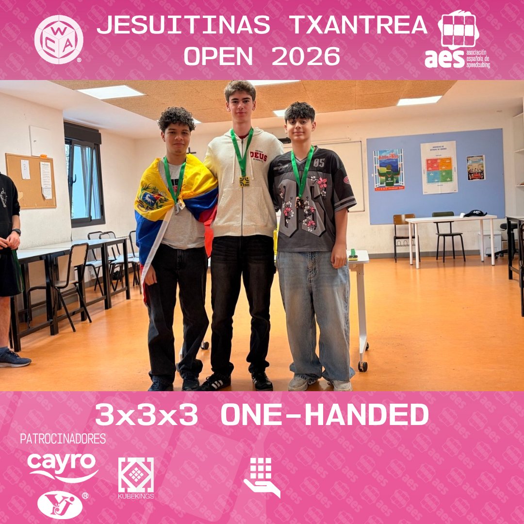 Asociación Española de Speedcubing tweet media