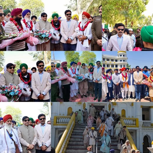 بیساکھی میلہ2026
سکھ یاتریوں کے لیے انتظامات کا جائزہ، افسران کا دورہ گوردوارہ سچا سودا

ڈپٹی کمشنر شاہد عمران مارتھ، ڈی پی او شیخوپورہ اور اسسٹنٹ کمشنر عمران علی ہرل نے گوردوارہ سچا سودا کا دورہ کیا جہاں سکھ یاتریوں کے لیے کیے گئے انتظامات کا تفصیلی جائزہ لیا گیا۔