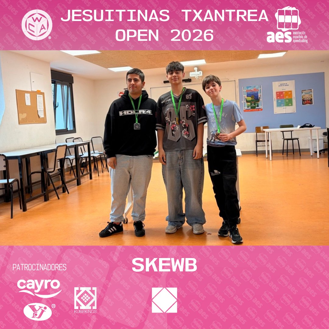 Asociación Española de Speedcubing tweet media