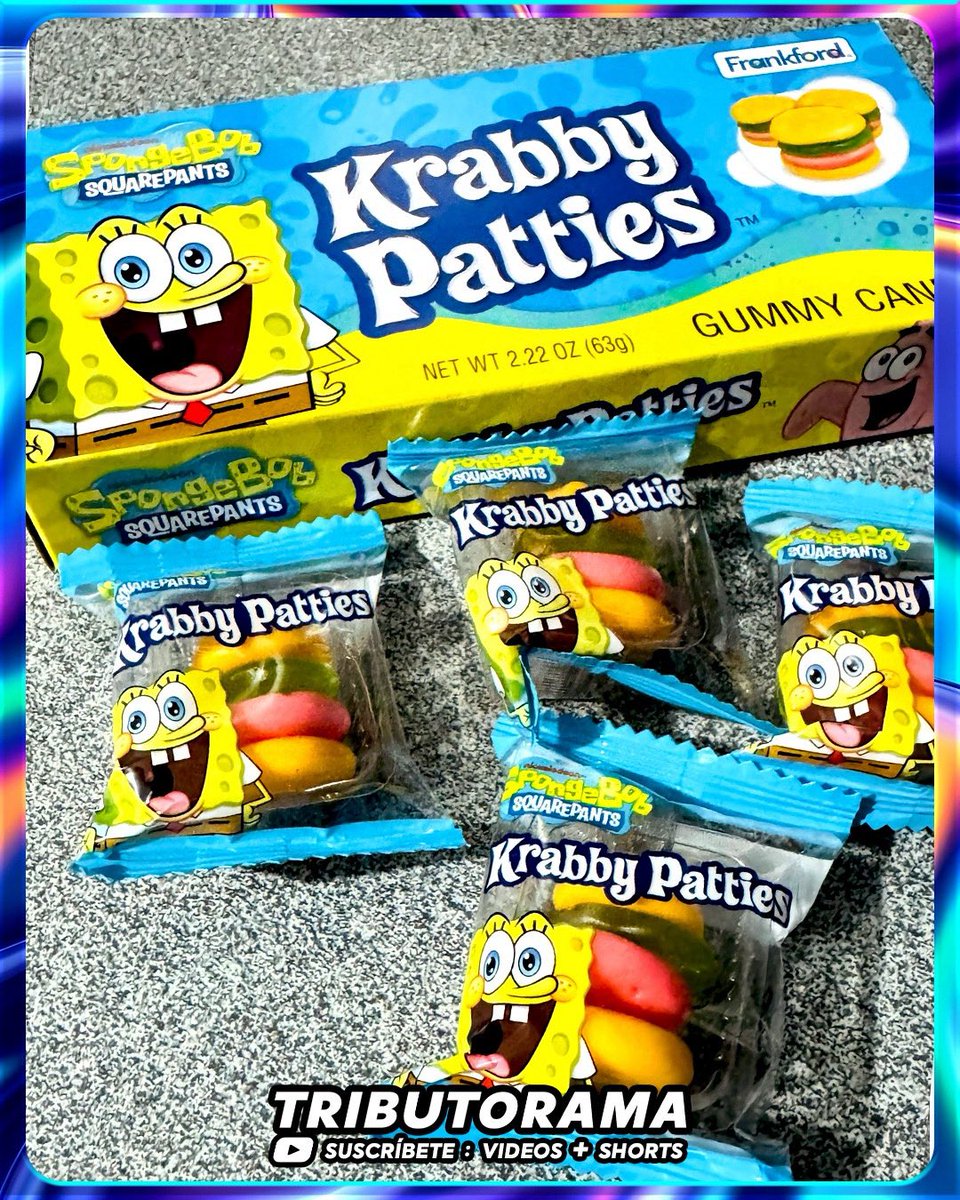 tributorama's tweet photo. Probamos las gomitas de Bob esponja! https://t.co/oaxnMJWNlU